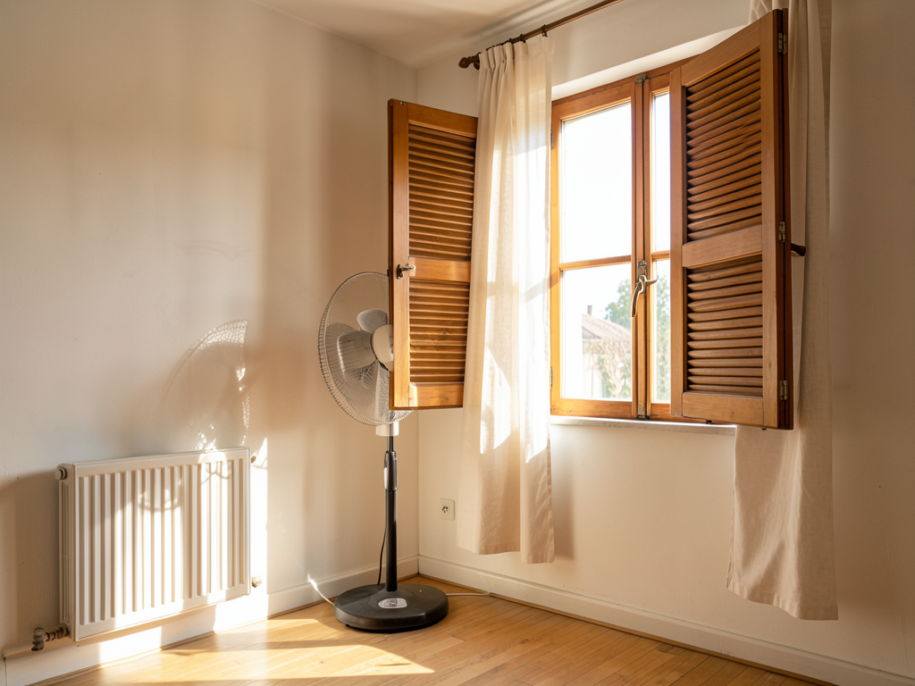 wie bekomme ich einen raum kuhl ohne klimaanlage?