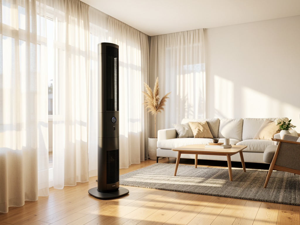 wie viel watt sollte ein guter turmventilator haben?