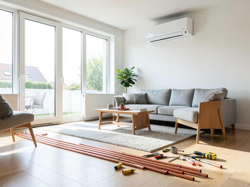 wer darf eine split-klimaanlage selber montieren?
