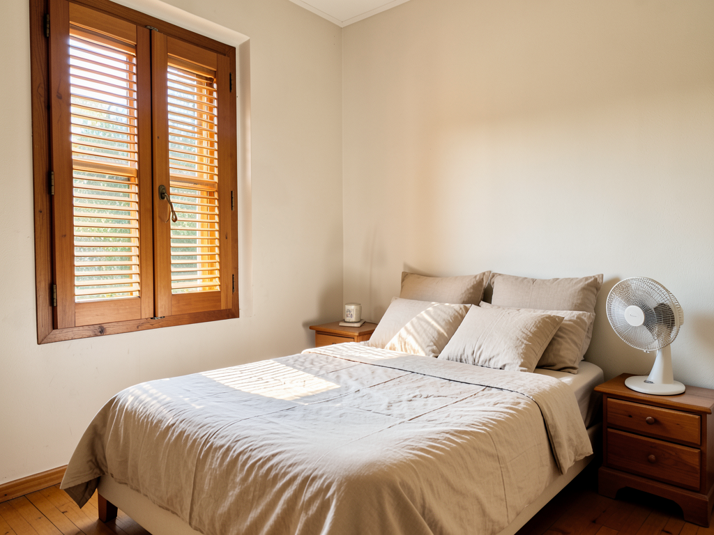 schlafzimmer kühlen im sommer