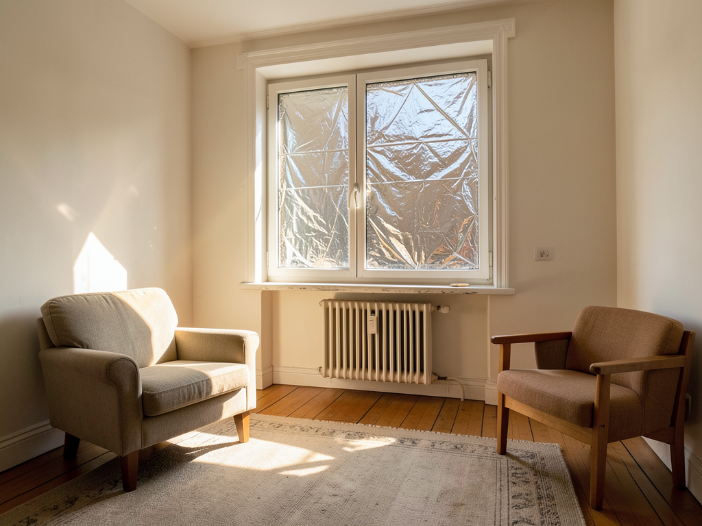 wie kann ich meine wohnung mit alufolie kühlen?