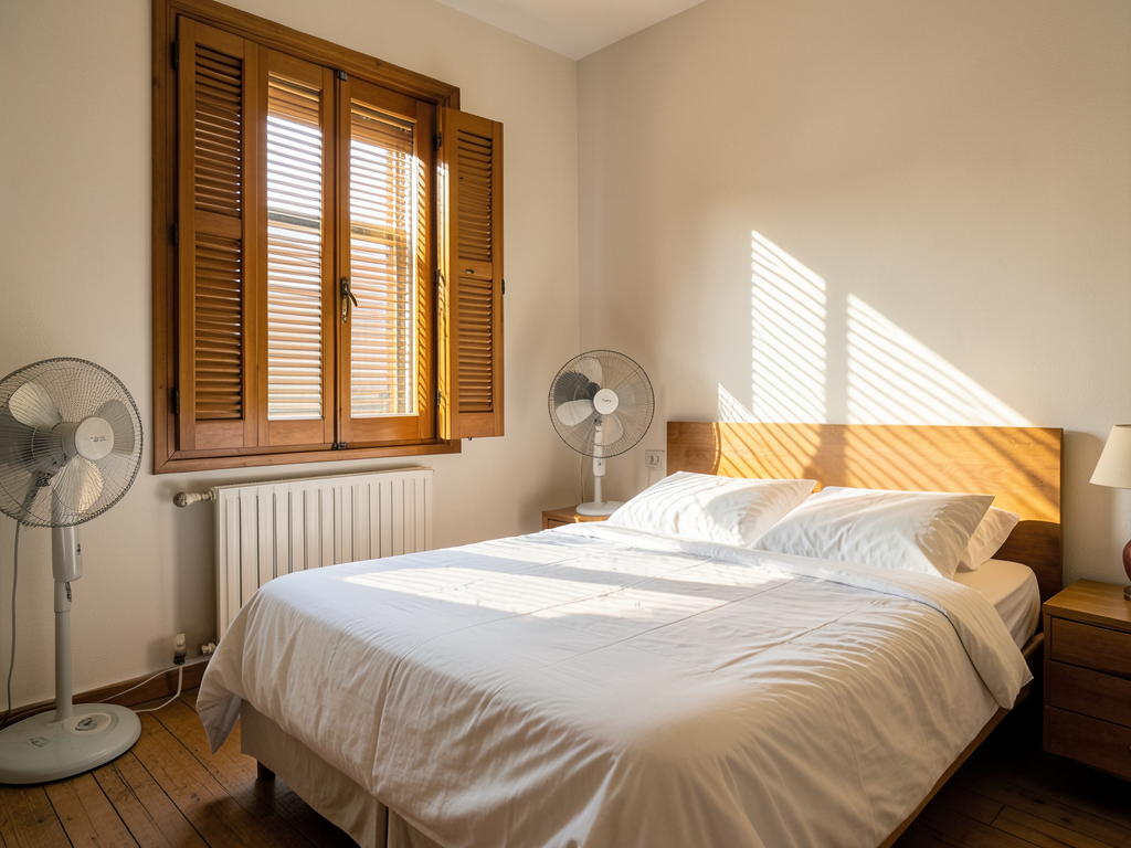 schlafzimmer kühlen ohne klimaanlage