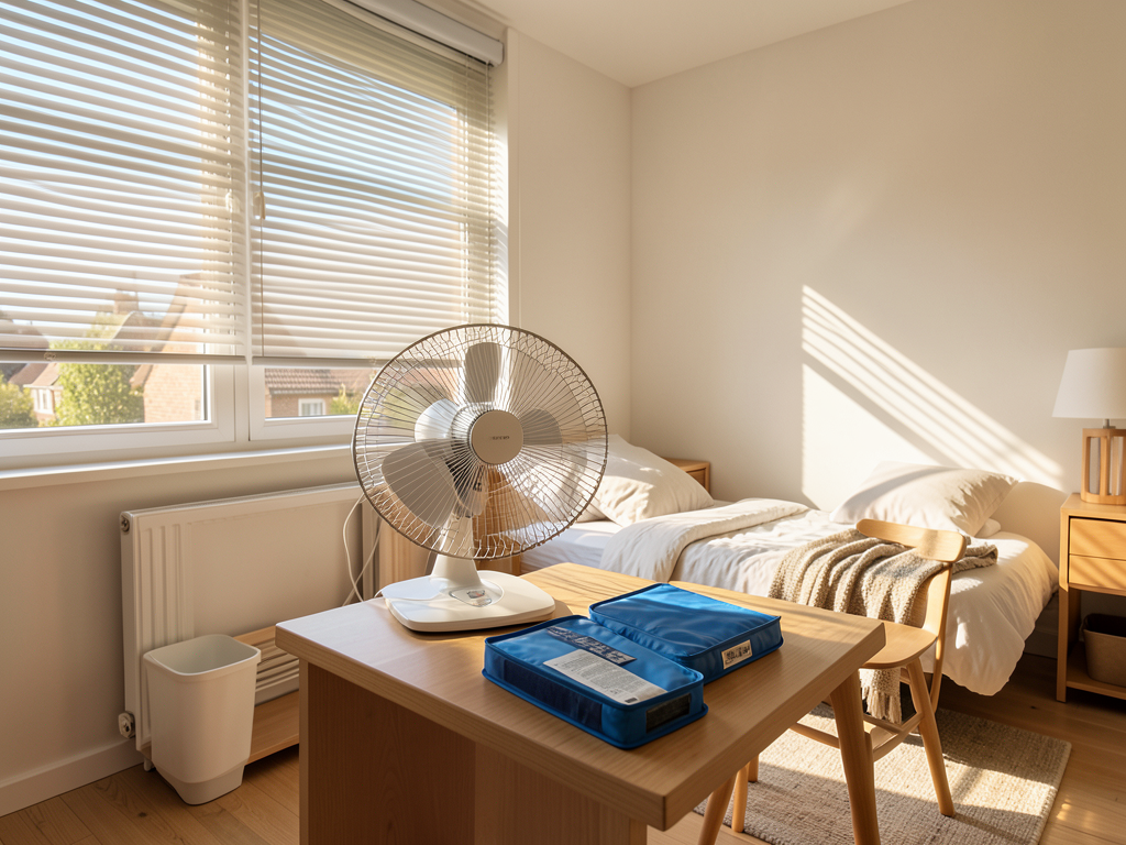 zimmer kühlen mit kühlakkus