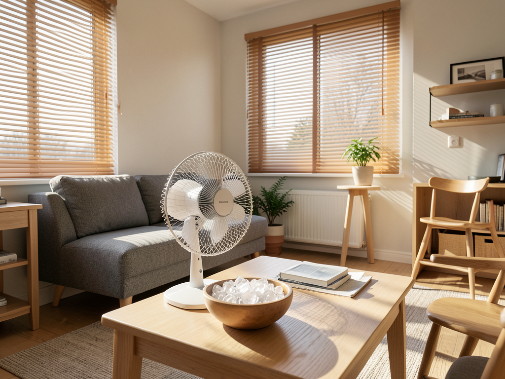 wie kann ich eine klimaanlage aus einem ventilator selber bauen?